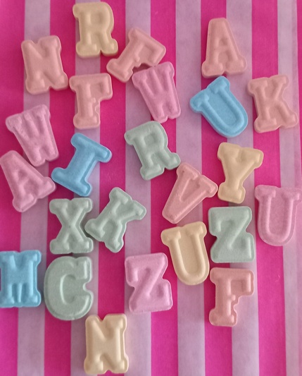ABC Candy letters - 100g